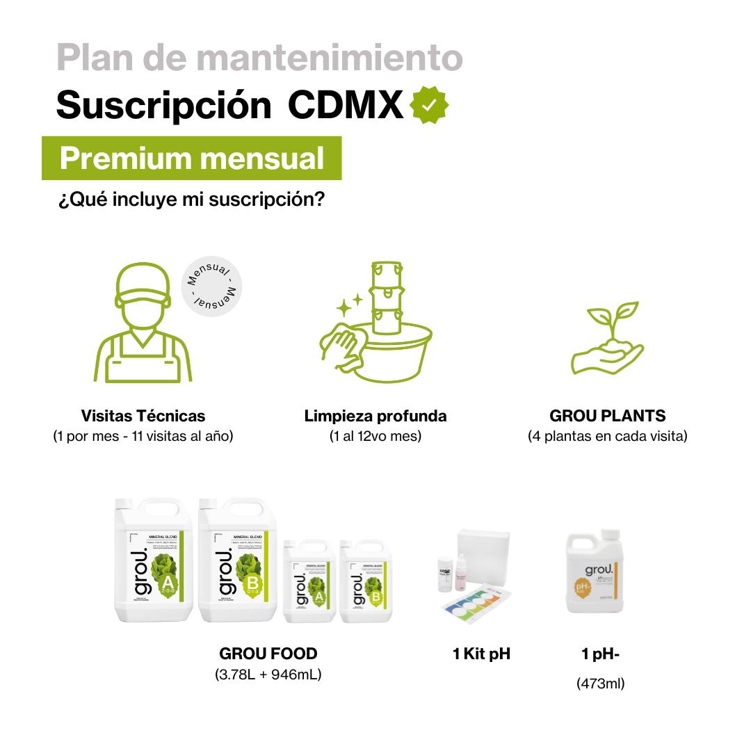 Suscripción Premium Mensual (CDMX)